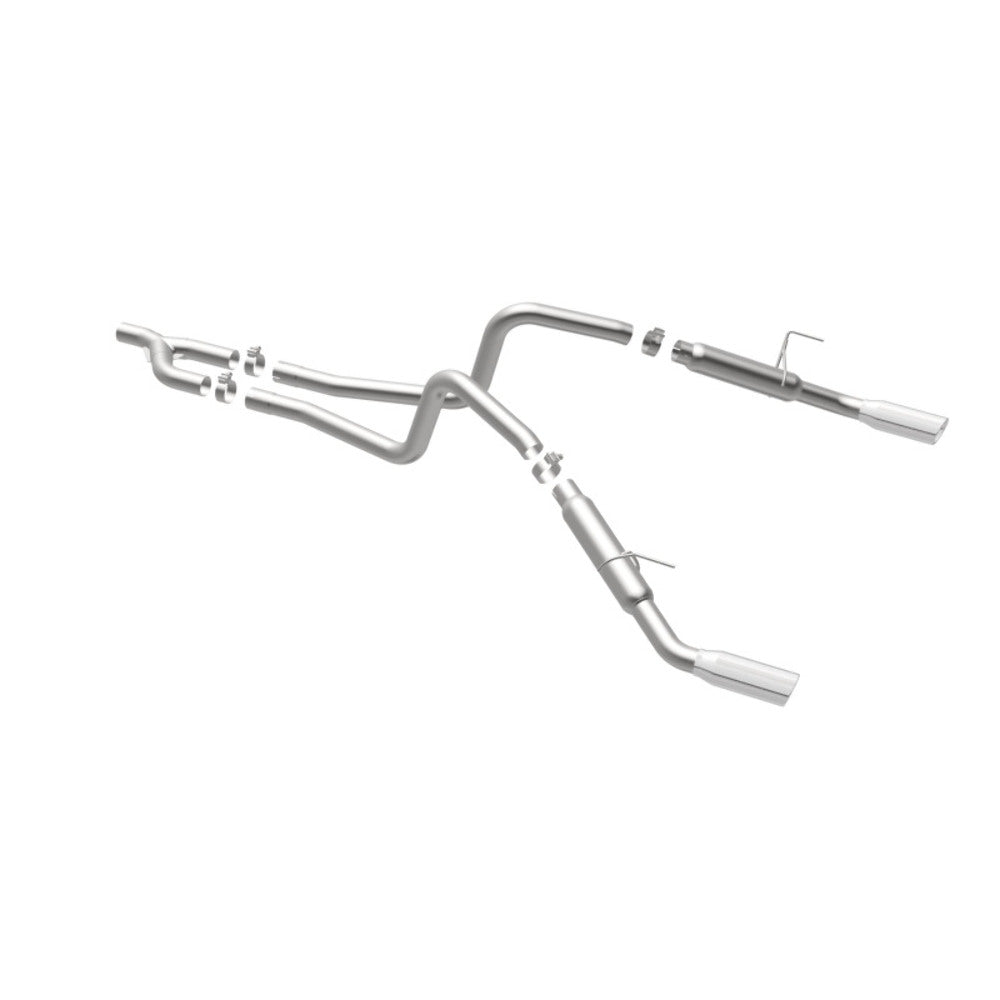 MagnaFlow cat-back exhaust system for 2005-2009 Ford Mustang stainless steel polished 16605