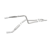 MagnaFlow cat-back exhaust system for 2005-2009 Ford Mustang stainless steel polished 16605