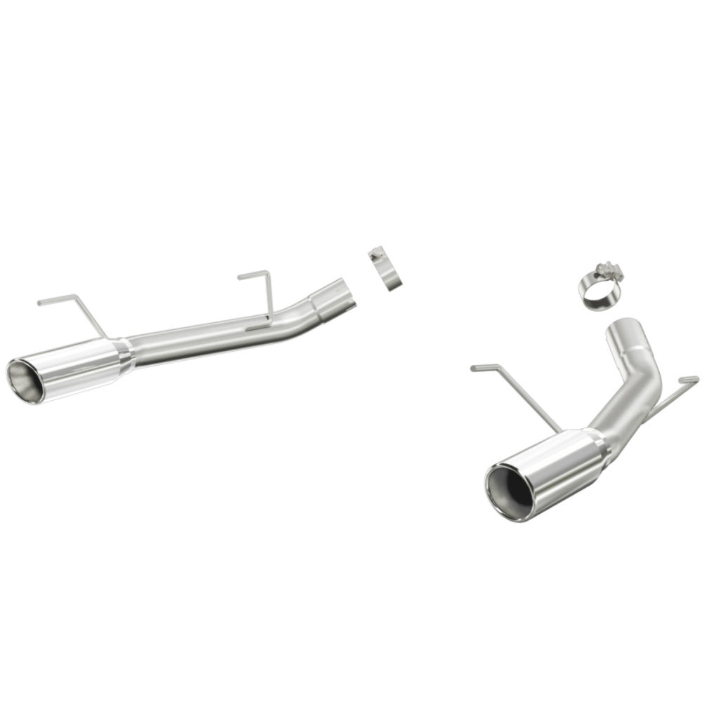 MagnaFlow axle-back exhaust system for 2005-2009 Ford Mustang stainless steel polished 16843