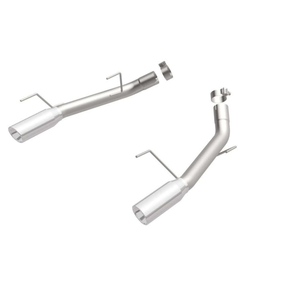 MagnaFlow axle-back exhaust system for 2005-2009 Ford Mustang stainless steel polished 16843