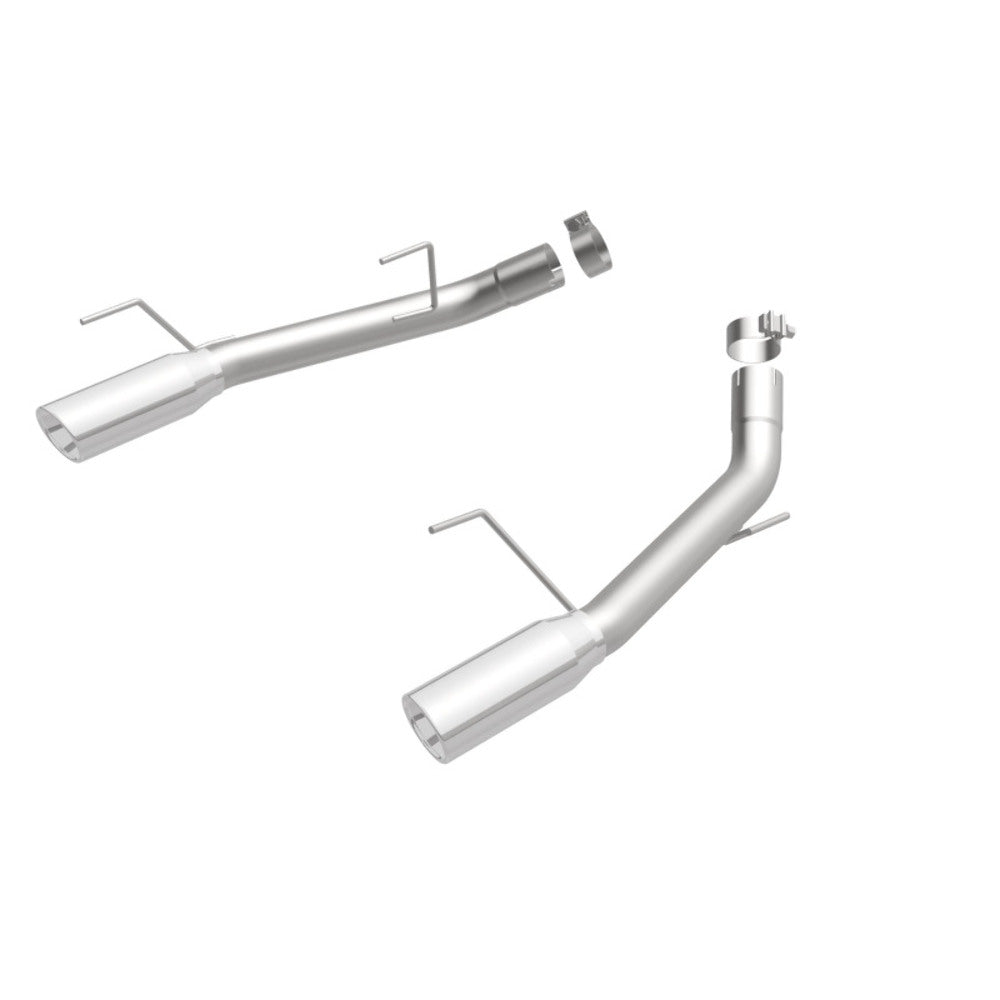 MagnaFlow axle-back exhaust system for 2005-2009 Ford Mustang stainless steel polished 16843