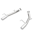 MagnaFlow axle-back exhaust system for 2005-2009 Ford Mustang stainless steel polished 16843