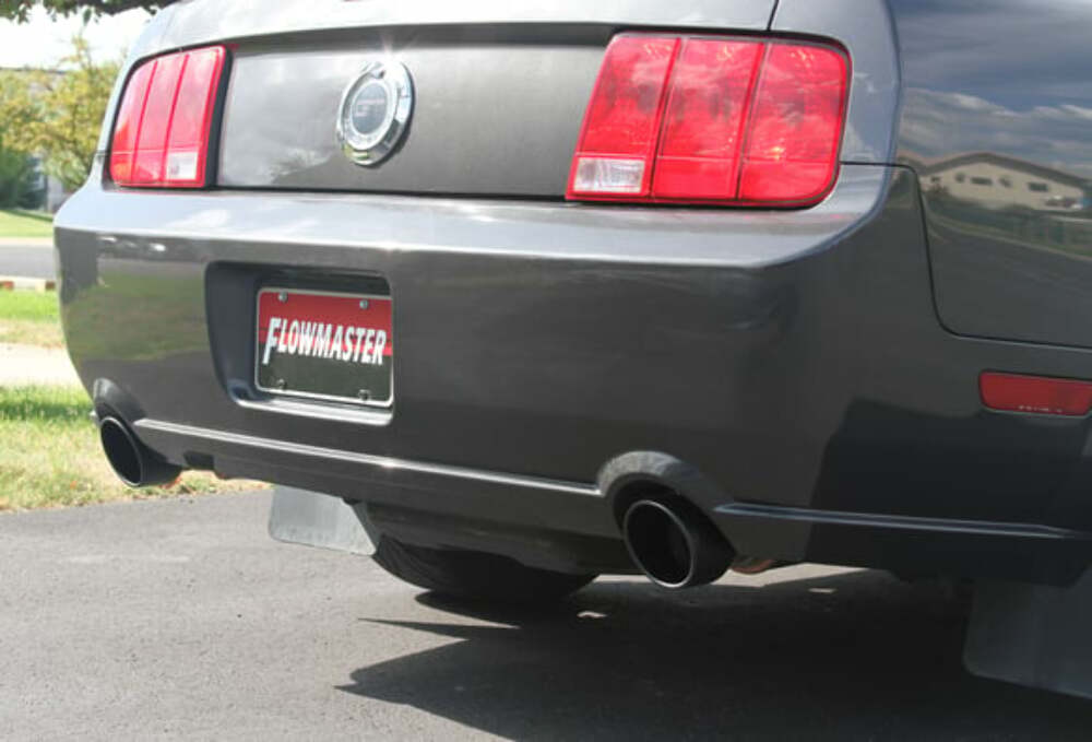 t 2005-2010 Ford Mustang Axle-Back Exhaust System Flowmaster FlowFX 717827 Flowmaster