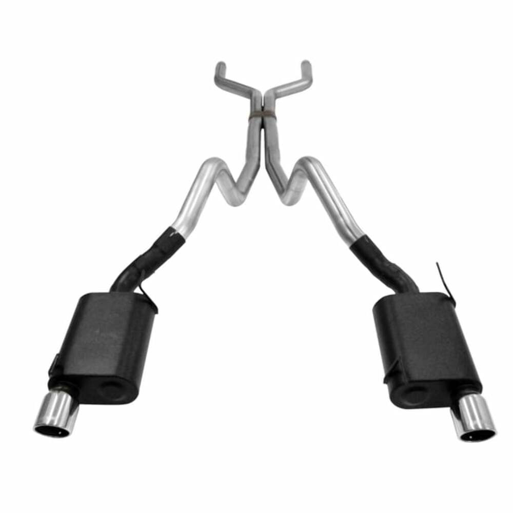 t 2005-2010 Ford Mustang Cat-back Exhaust System Flowmaster American Thunder 817494 Flowmaster