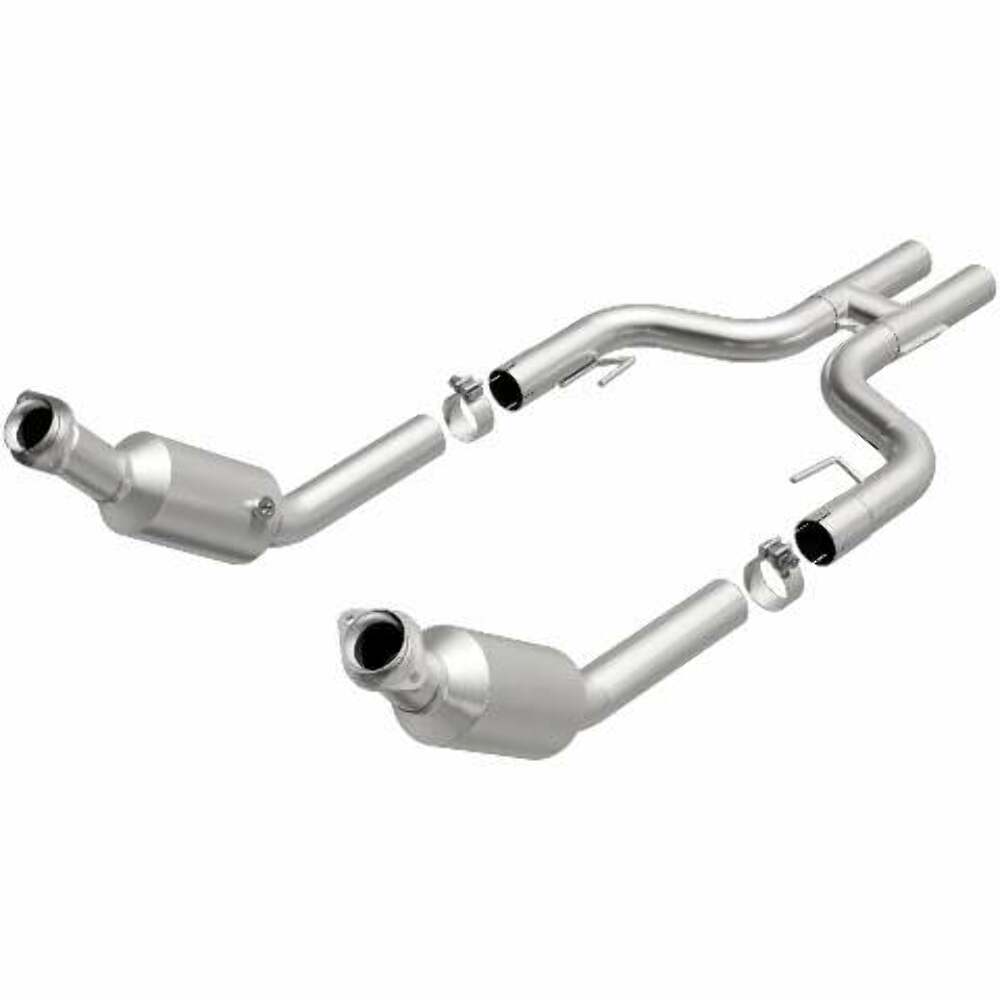 MagnaFlow direct-fit catalytic converter for 2005-2010 Ford Mustang stainless steel CARB compliant 49001