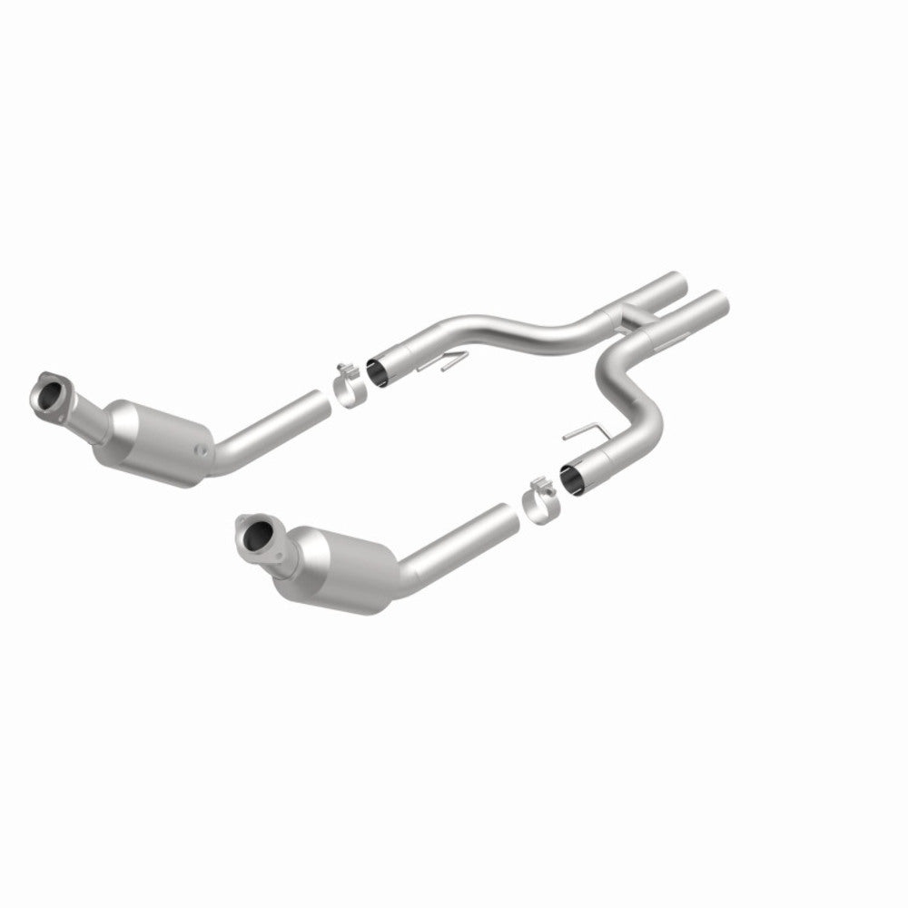 MagnaFlow direct-fit catalytic converter for 2005-2010 Ford Mustang stainless steel CARB compliant 49001