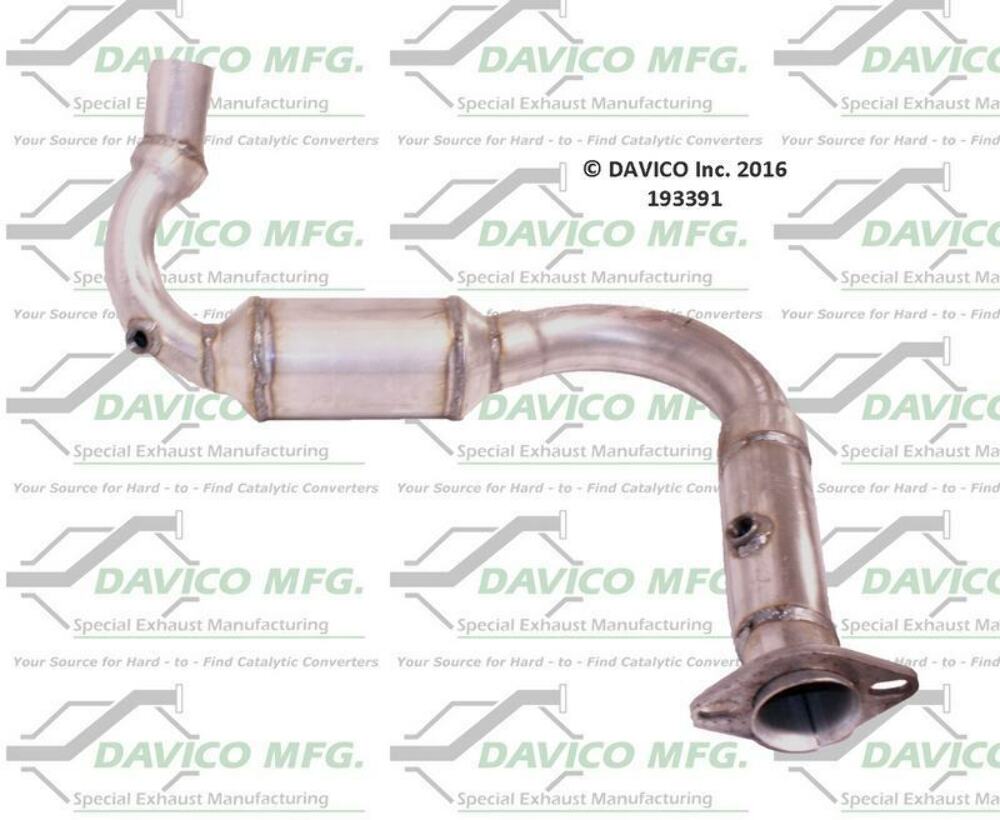 t 2005-2010 Jeep Grand Cherokee Catalytic Converter 193391 Davico Mfg