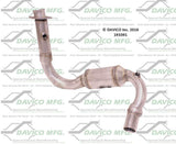 t 2005-2010 Jeep Grand Cherokee Catalytic Converter 193391 Davico Mfg