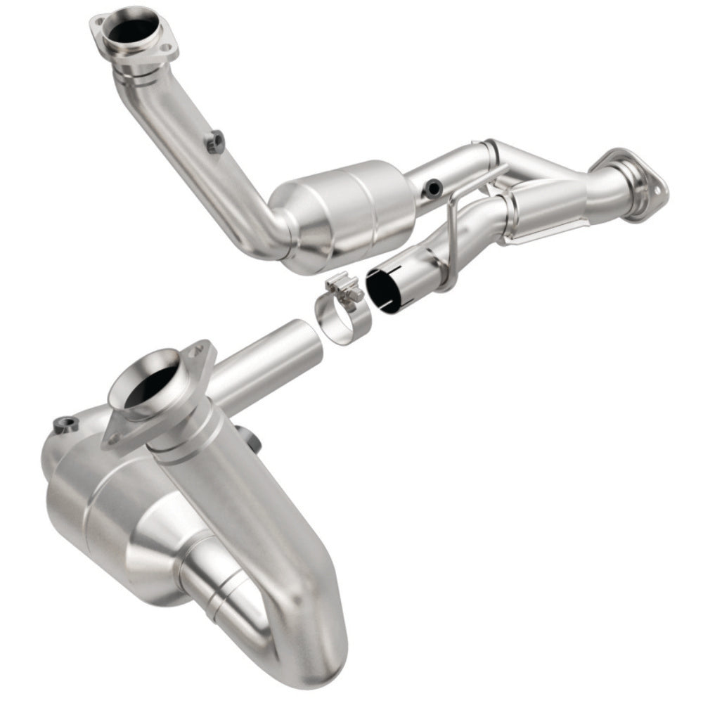 MagnaFlow direct-fit catalytic converter for 2005-2010 Jeep Grand Cherokee stainless steel Federal EPA compliant OBDII 24490