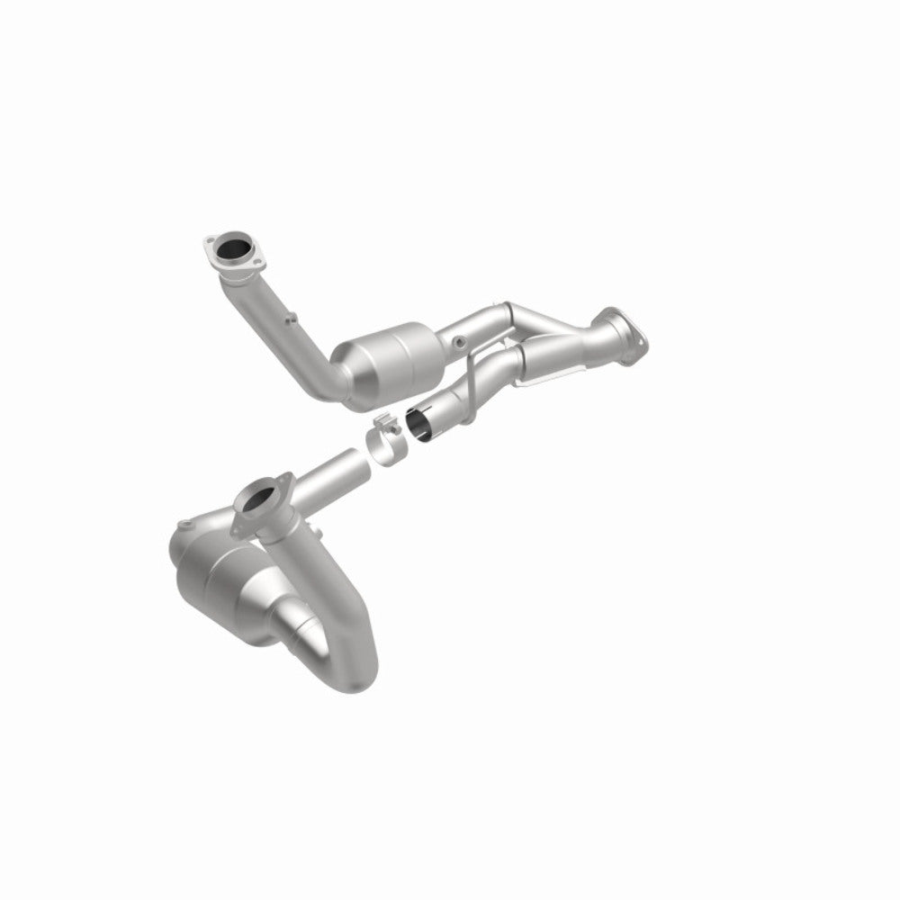 MagnaFlow direct-fit catalytic converter for 2005-2010 Jeep Grand Cherokee stainless steel CARB compliant OBDII 49709