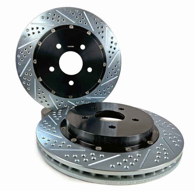 2005-2013 Corvette EradiSpeed Plus Disc Brake Rotors Rear 2302080 slotted