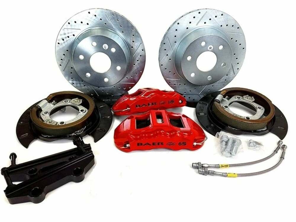 t 2005-2014 Silverado 1500 Extreme Brake System Rear 4302135FR Baer Brakes