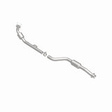 MagnaFlow direct-fit catalytic converter fits 2005 Mercedes-Benz E320 Base 3.2L and 2004-2005 Mercedes-Benz E500 Base 5.0L 3.2L stainless steel CARB compliant 5411642