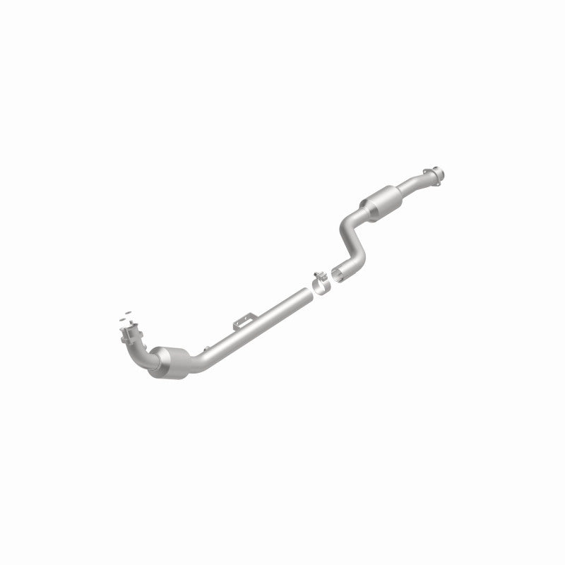 MagnaFlow direct-fit catalytic converter fits 2005 Mercedes-Benz E320 Base 3.2L and 2004-2005 Mercedes-Benz E500 Base 5.0L 3.2L stainless steel CARB compliant 5411642