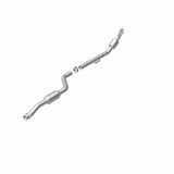 MagnaFlow direct-fit catalytic converter fits 2005 Mercedes-Benz E320 Base 3.2L and 2004-2005 Mercedes-Benz E500 Base 5.0L 3.2L stainless steel CARB compliant 5411642
