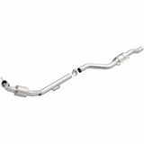 MagnaFlow direct-fit catalytic converter fits 2004-2005 2005 Mercedes-Benz E320 and Mercedes-Benz E500. Hardware is included to eliminate the hassle of working with corroded factor