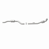 MagnaFlow direct-fit catalytic converter fits 2004-2005 2005 Mercedes-Benz E320 and Mercedes-Benz E500. Hardware is included to eliminate the hassle of working with corroded factor