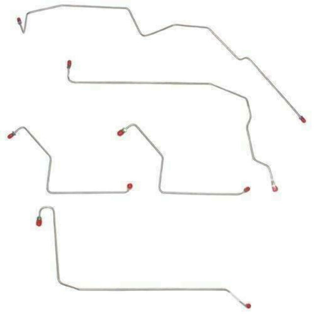 t 2006-08 Ford F-150 Front Brake Line Kit 2WD Stainless Steel TKT0442SS Fine Lines