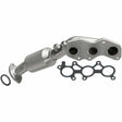 MagnaFlow direct-fit catalytic converter fits 2006-2008 IS250 V6 2.5 2.5 inch inlet/outlet stainless steel CARB compliant 52445