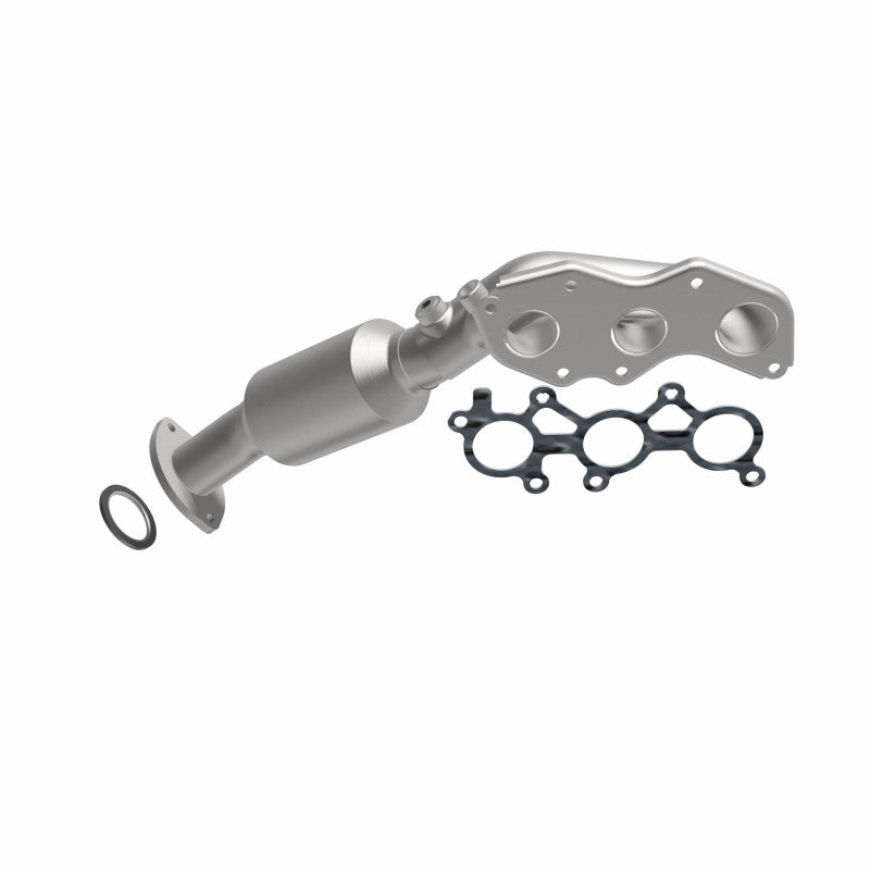 MagnaFlow direct-fit catalytic converter fits 2006-2008 IS250 V6 2.5 2.5 inch inlet/outlet stainless steel CARB compliant 52445