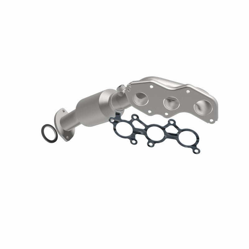 MagnaFlow direct-fit catalytic converter fits 2006-2008 IS250 V6 2.5 2.5 inch inlet/outlet stainless steel CARB compliant 52445
