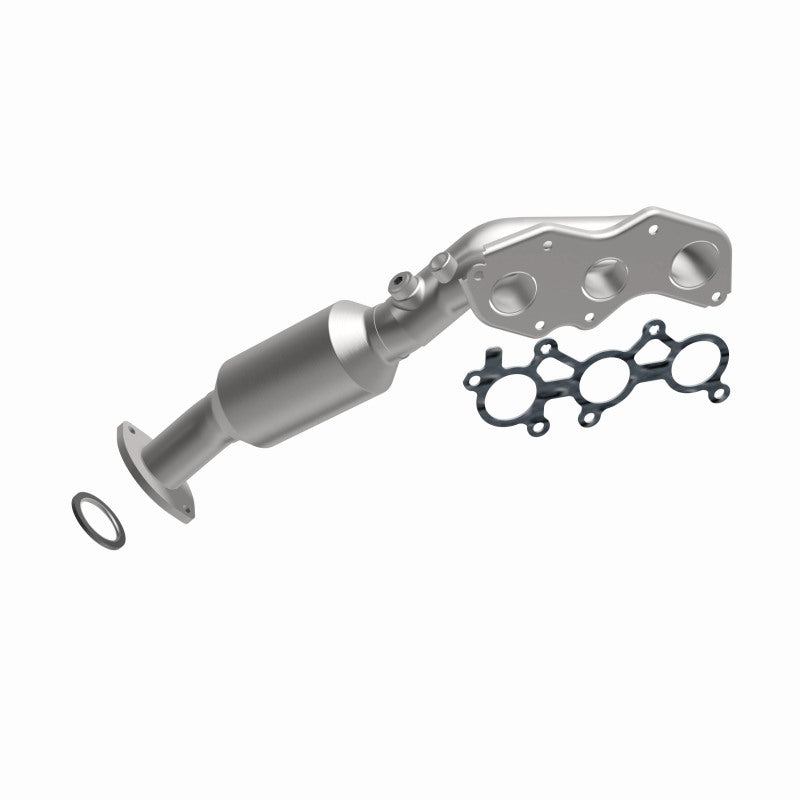 MagnaFlow direct-fit catalytic converter fits 2006-2008 IS250 V6 2.5 2.5 inch inlet/outlet stainless steel CARB compliant 52445
