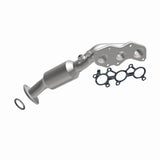MagnaFlow direct-fit catalytic converter fits 2006-2008 IS250 V6 2.5 2.5 inch inlet/outlet stainless steel CARB compliant 52445