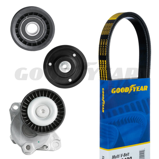 2006-2007 Mercedes C230 Serpentine Belt Drive Component Kit 3174