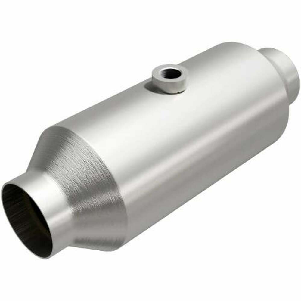 MagnaFlow universal catalytic converter 2.25 inch inlet/outlet stainless steel CARB compliant 5461335