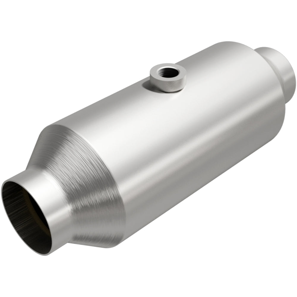 MagnaFlow universal catalytic converter 2.25 inch inlet/outlet stainless steel CARB compliant 5461335