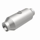 MagnaFlow universal catalytic converter 2.25 inch inlet/outlet stainless steel CARB compliant 5461335
