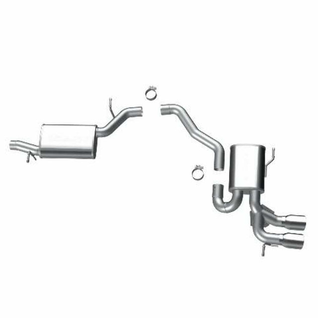 MagnaFlow cat-back exhaust system for 2006-2009 Audi stainless steel polished 16717