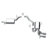 MagnaFlow cat-back exhaust system for 2006-2009 Audi stainless steel polished 16717