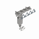 MagnaFlow direct-fit catalytic converter for 2006-2009 Hyundai 1.6L stainless steel CARB compliant 5531930