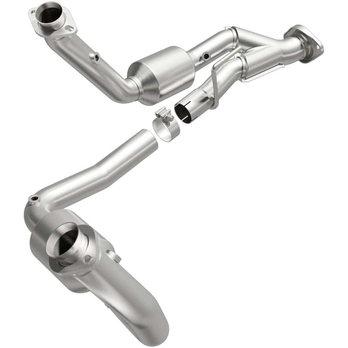 MagnaFlow direct-fit catalytic converter for 2006-2010 Jeep Grand Cherokee stainless steel CARB compliant 5451709