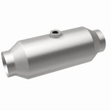 MagnaFlow universal catalytic converter 2.5 inch inlet/outlet stainless steel CARB compliant 5461336