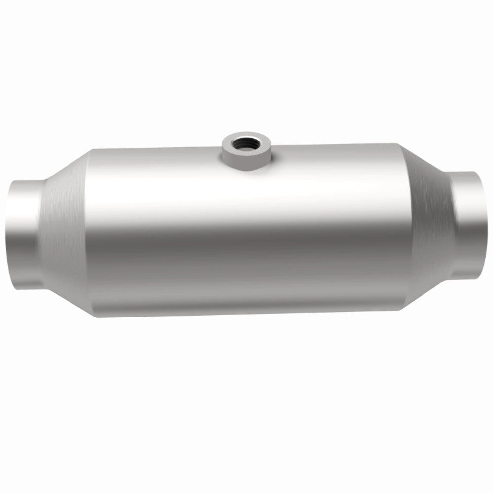 MagnaFlow universal catalytic converter 2.5 inch inlet/outlet stainless steel CARB compliant 5461336