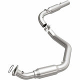 MagnaFlow direct-fit catalytic converter fits 2006 Chevrolet Express 3500, 2006 GMC Savana 3500, and additional vehicles and 2006 Chevrolet Express 2500 4.8L stainless steel CARB c