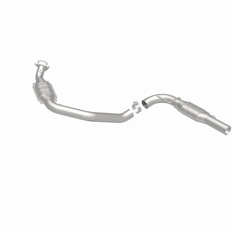 MagnaFlow direct-fit catalytic converter fits 2006 Chevrolet Express 3500, 2006 GMC Savana 3500, and additional vehicles and 2006 Chevrolet Express 2500 4.8L stainless steel CARB c