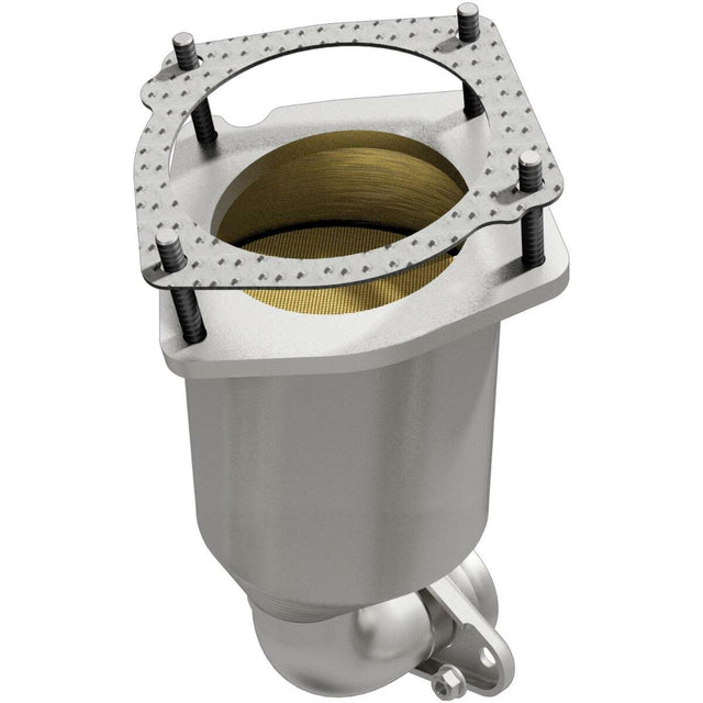 MagnaFlow direct-fit catalytic converter fits 2006 Chrysler Sebring and 2006 Dodge Stratus and 2006 Chrysler Sebring 2.7L stainless steel CARB compliant 5461110