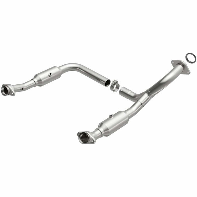 MagnaFlow direct-fit catalytic converter fits 2006 Ford Explorer and 2006 Mercury Mountaineer and 2006 Ford Explorer 4.6L stainless steel CARB compliant 5451672