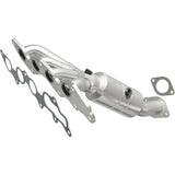 MagnaFlow direct-fit catalytic converter fits 2006-2009 Ford Fusion and Mercury Milan, this and 2006 Ford Fusion 2.3L stainless steel CARB compliant OBDII 49203