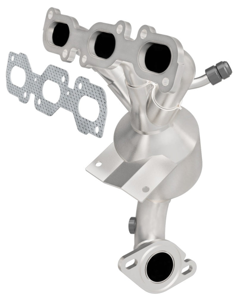 MagnaFlow direct-fit catalytic converter fits 2006 Ford Fusion, 2006 Lincoln Zephyr, and more, this and 2006 Ford Fusion 3.0L stainless steel CARB compliant 452012