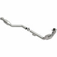 MagnaFlow direct-fit catalytic converter fits 2006 Mercedes-Benz S430, 2006 Mercedes-Benz S500, and more, this and 2006 Mercedes-Benz CL500 5.0L stainless steel CARB compliant 5515