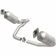 MagnaFlow direct-fit catalytic converter fits 2006 Mitsubishi Raider 3.7L stainless steel CARB compliant 4451627