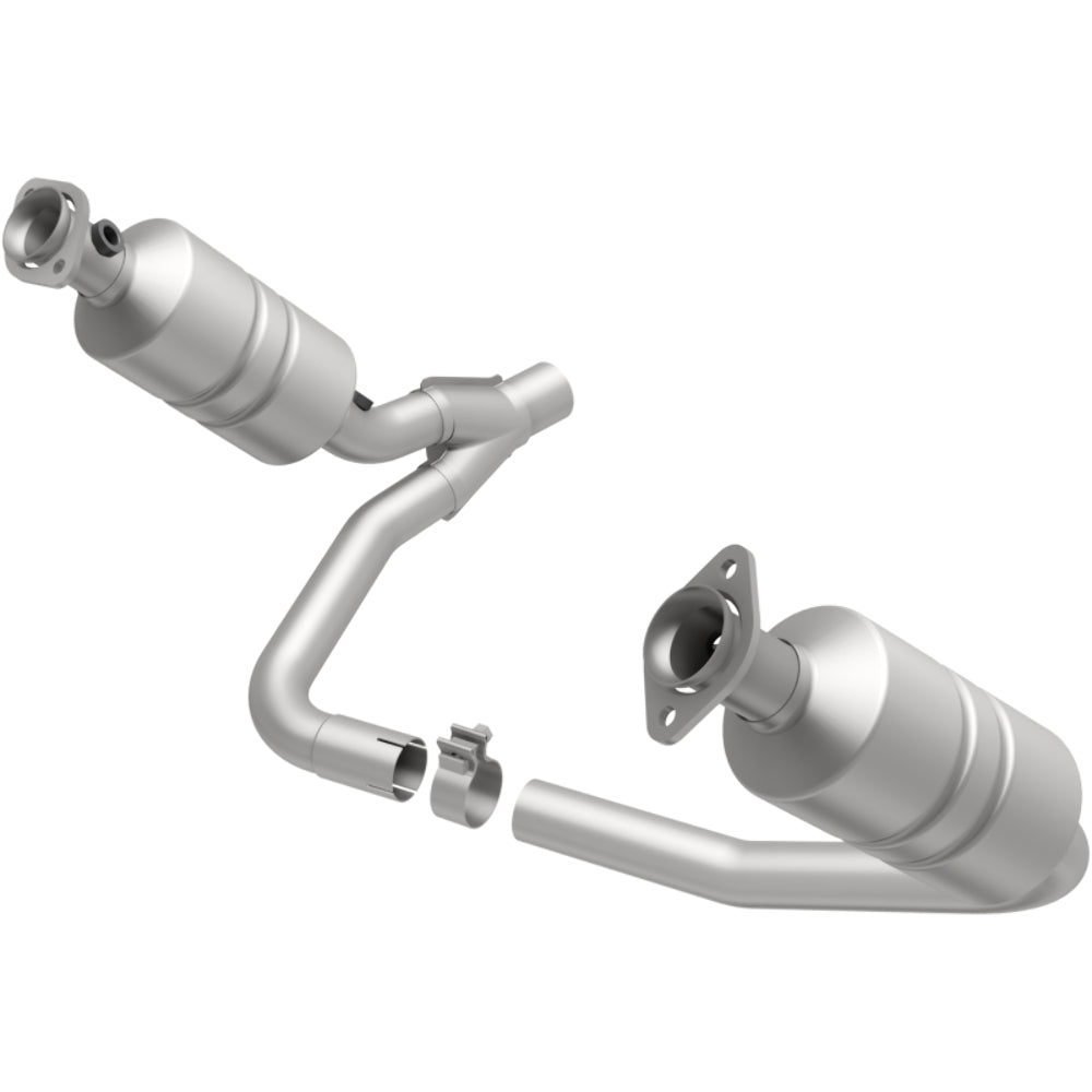 MagnaFlow direct-fit catalytic converter fits 2006 Mitsubishi Raider 3.7L stainless steel CARB compliant 4451627