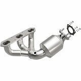 MagnaFlow direct-fit catalytic converter fits 2006 Porsche Cayman stainless steel CARB compliant