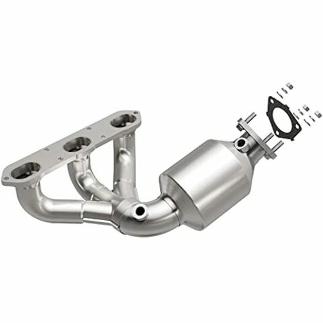 MagnaFlow direct-fit catalytic converter fits 2006 Porsche Cayman stainless steel CARB compliant