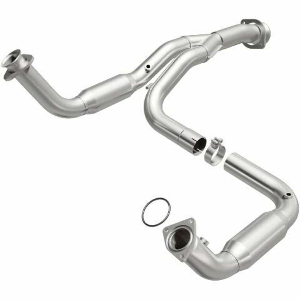 MagnaFlow direct-fit catalytic converter for 2007-2010 Chevy Silverado 2500 stainless steel CARB compliant 5451644