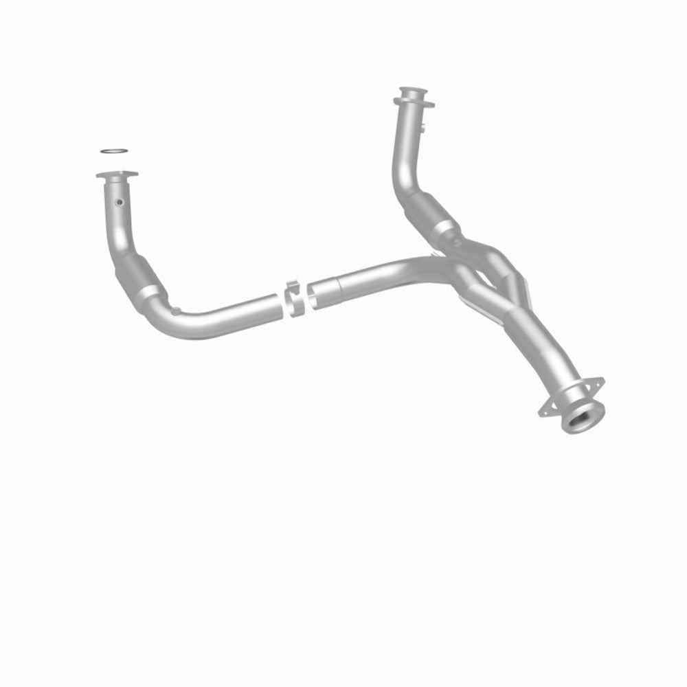 MagnaFlow direct-fit catalytic converter for 2007-2010 Chevy Silverado 2500 stainless steel CARB compliant 5451644